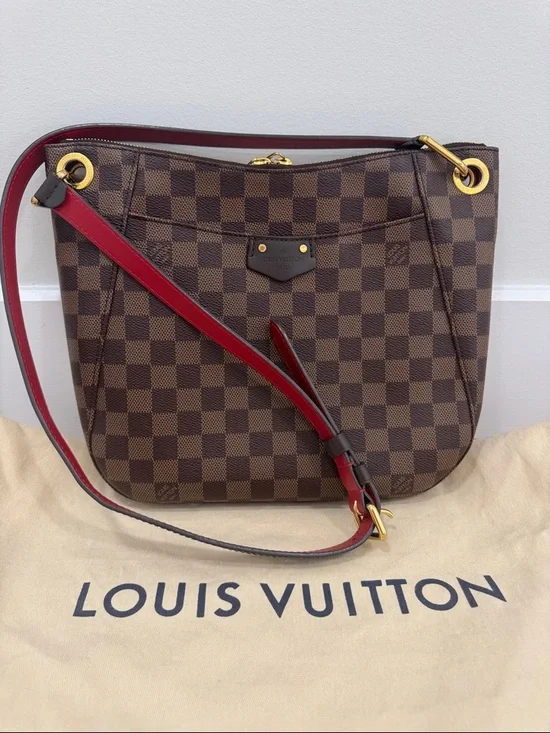 Louis Vuitton South Bank Besace Brown Damier Shoulder Bag - Picture 3 of 17